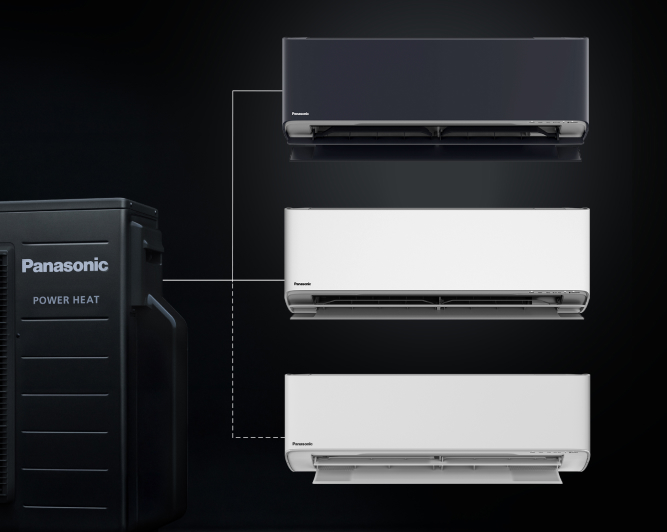 Panasonic Power Heat Multi – 3 zoner sedd framifrån